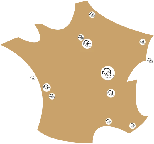 V2G Paysages - Carte de France